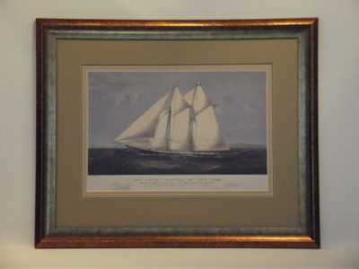 THE YACHT "SAPPHO" OF NEW YORK, 1869.