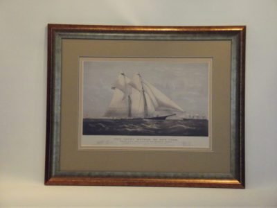 THE YACHT "METEOR" OF NEW YORK, 1869.